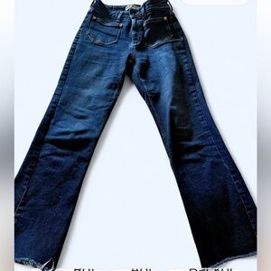 Zara Dark Blue Flare Women's Jeans